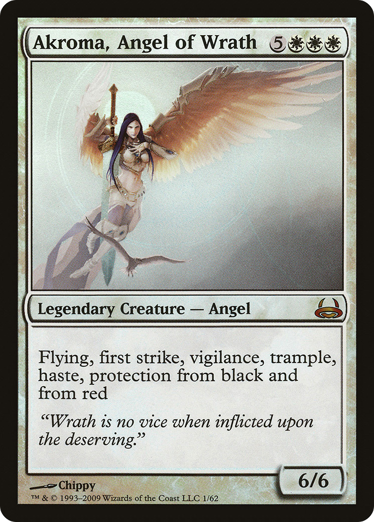 Image of Akroma, Angel of Wrath [Duel Decks: Divine vs. Demonic]
