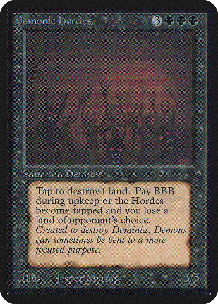 Image of Demonic Hordes [Alpha Edition]