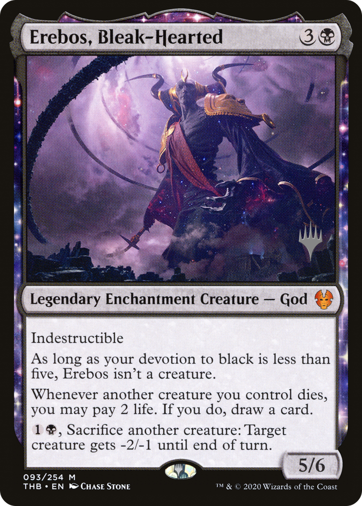 Image of Erebos, Bleak-Hearted (Promo Pack) [Theros Beyond Death Promos]