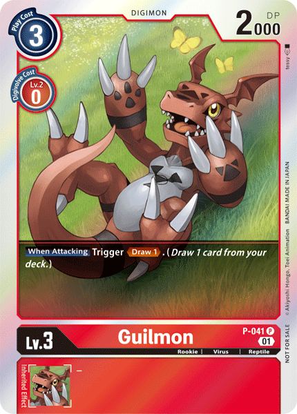Image of Guilmon [P-041] [Promotional Cards]