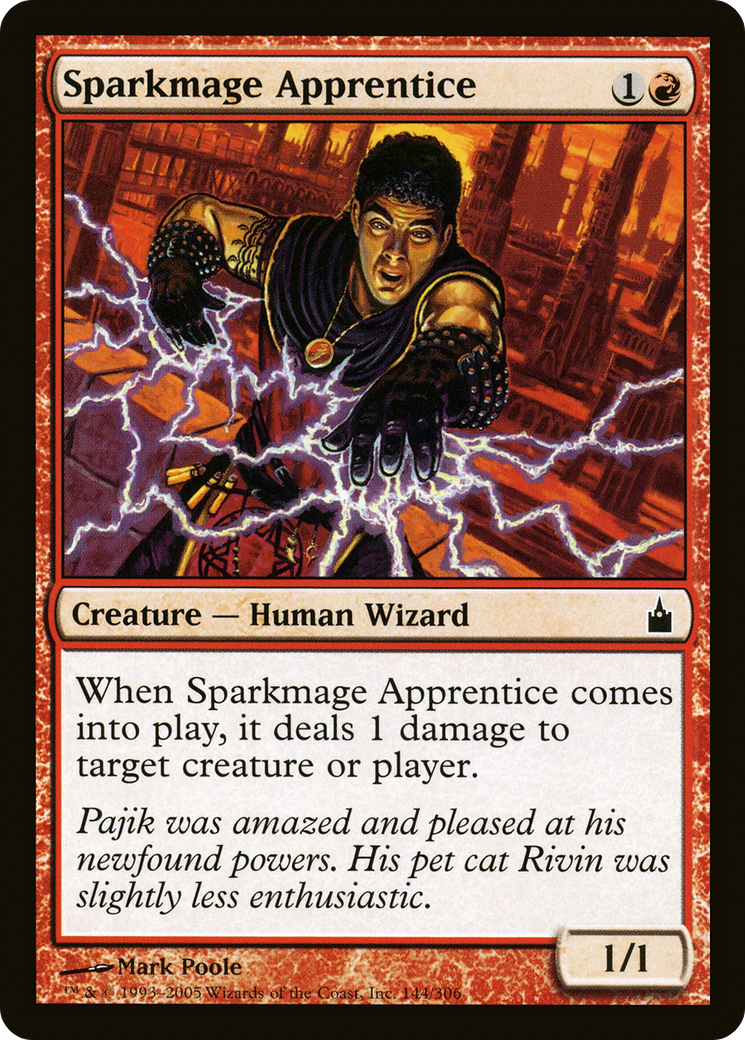 Image of Sparkmage Apprentice [Ravnica: City of Guilds]