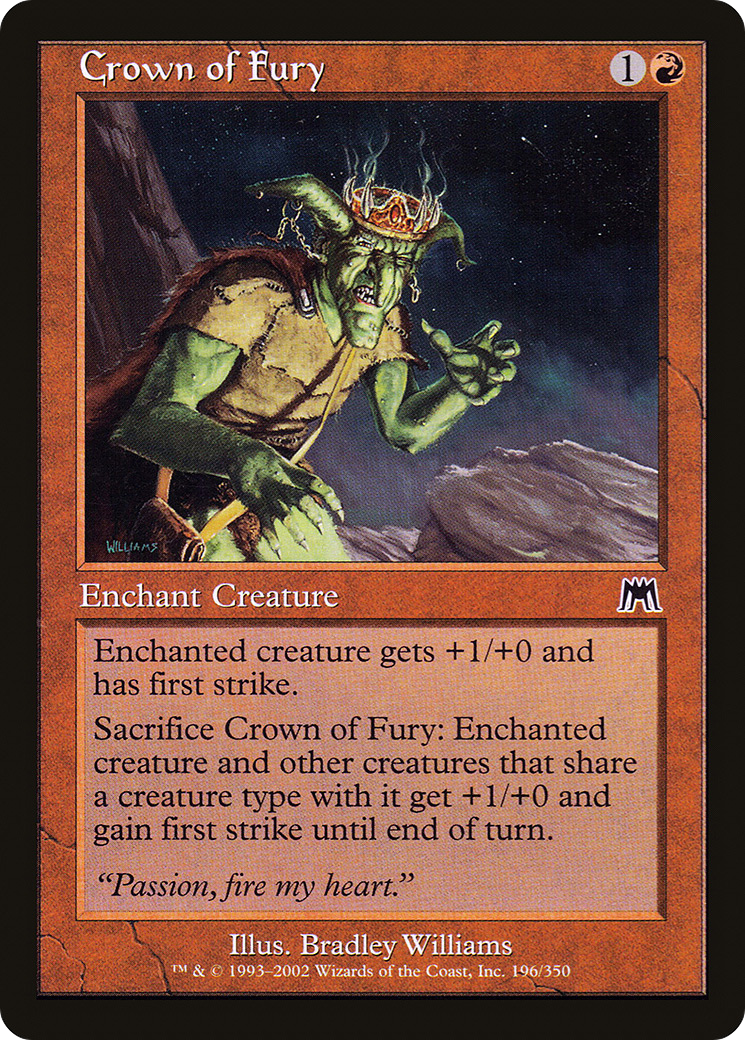 Image of Crown of Fury [Onslaught]