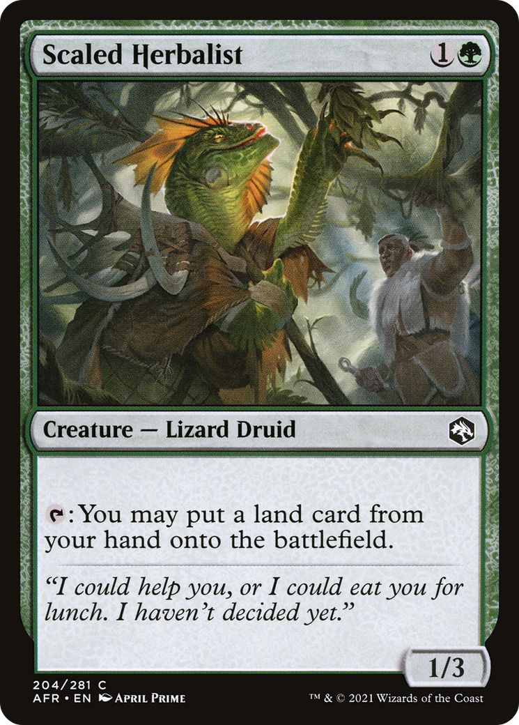 Image of Scaled Herbalist [Dungeons & Dragons: Adventures in the Forgotten Realms]