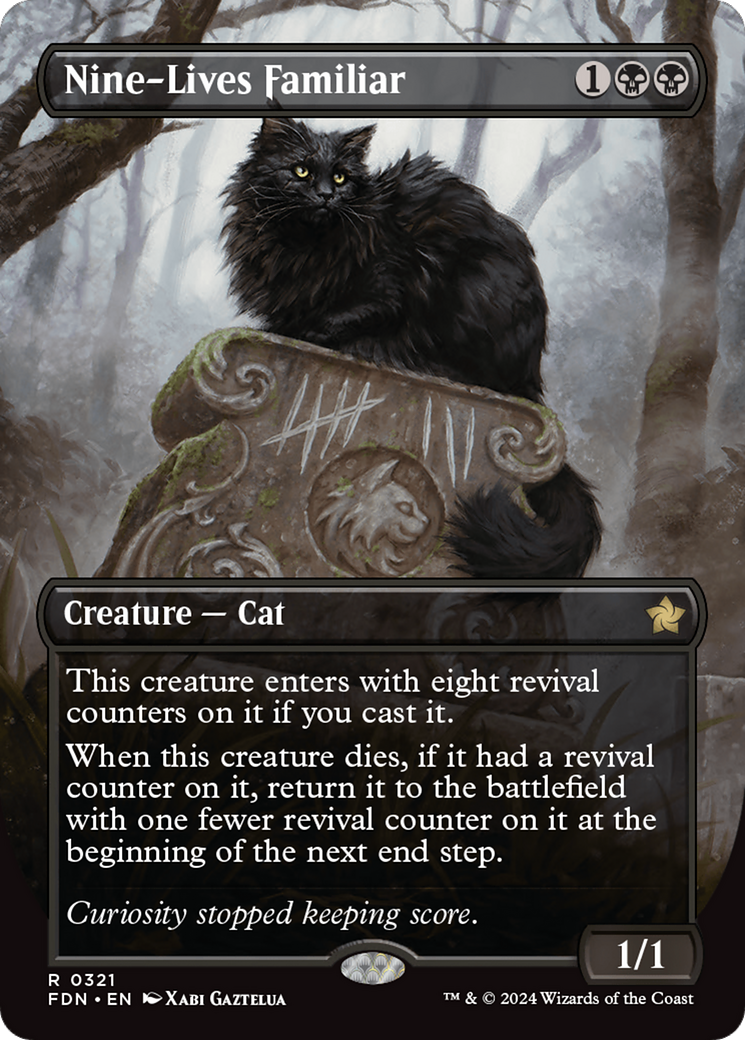 Image of Nine-Lives Familiar (Borderless) [Foundations]