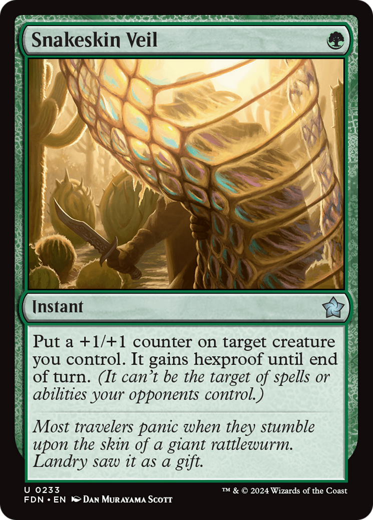 Image of Snakeskin Veil [Foundations]