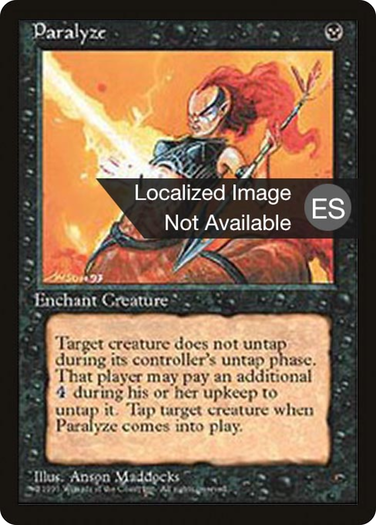 Image of Paralyze [Fourth Edition (Foreign Black Border)]