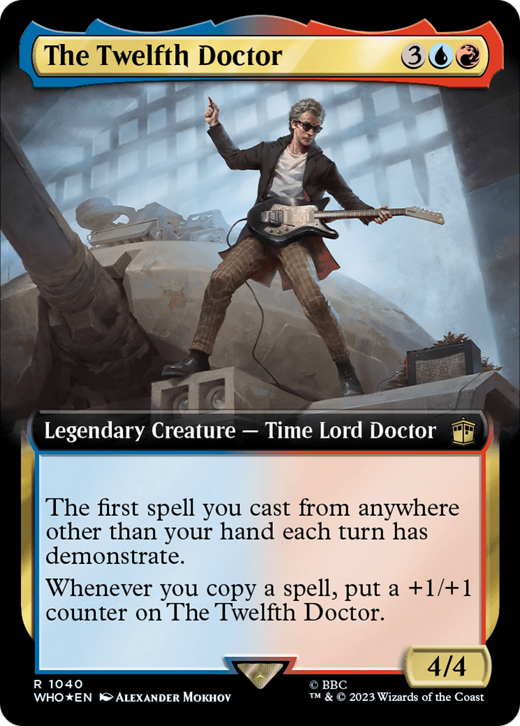 Image of The Twelfth Doctor (Extended Art) (Surge Foil) [Doctor Who]