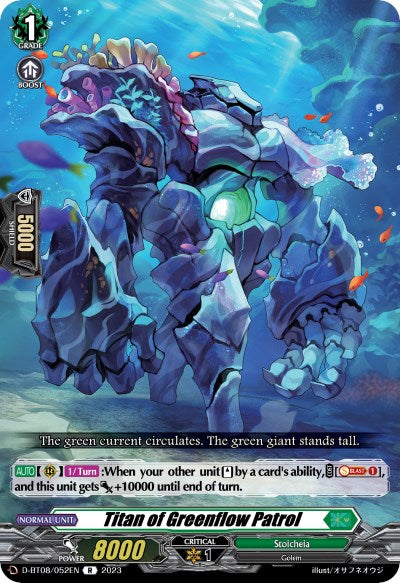 Image of Titan of Greenflow Patrol (D-BT08/052EN) [Minerva Rising]
