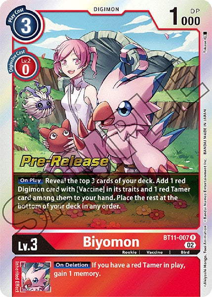Image of Biyomon [BT11-007] [Dimensional Phase Pre-Release Promos]