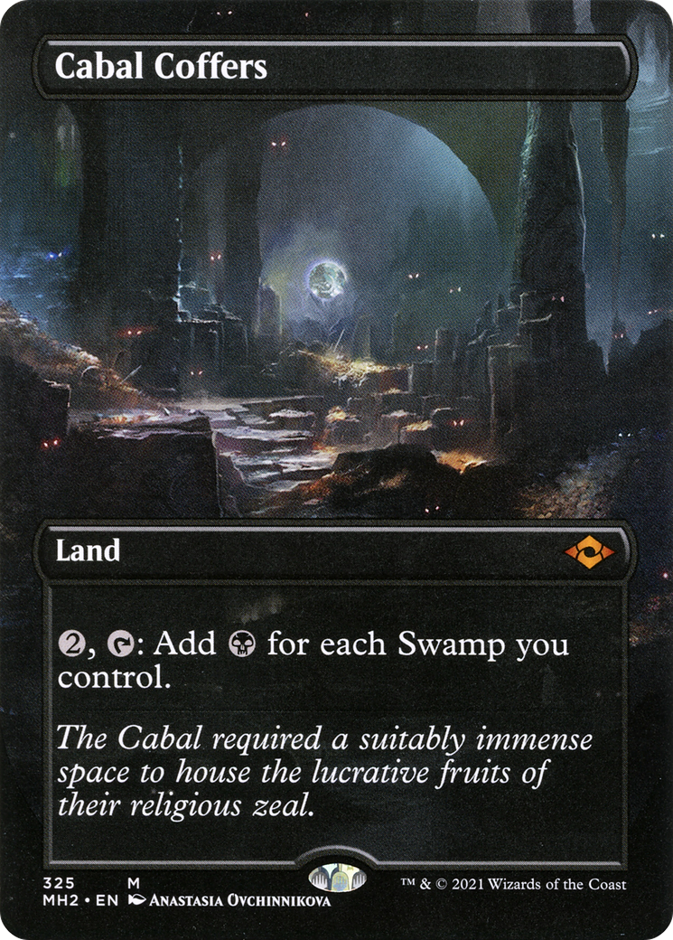 Image of Cabal Coffers (Borderless Alternate Art) [Modern Horizons 2]