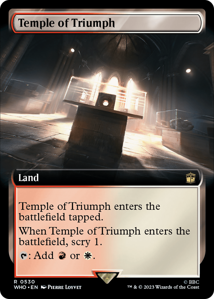 Image of Temple of Triumph (Extended Art) [Doctor Who]