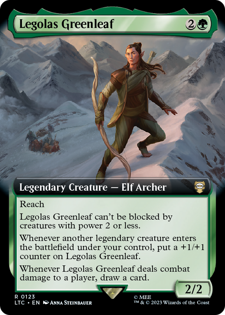 Image of Legolas Greenleaf (Extended Art) [The Lord of the Rings: Tales of Middle-Earth Commander]