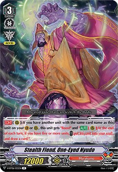 Image of Stealth Fiend, One-Eyed Nyudo (V-BT06/032EN) [Phantasmal Steed Restoration]