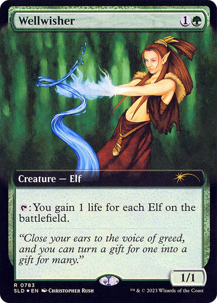 Image of Wellwisher (Extended Art) [Secret Lair Drop Series]