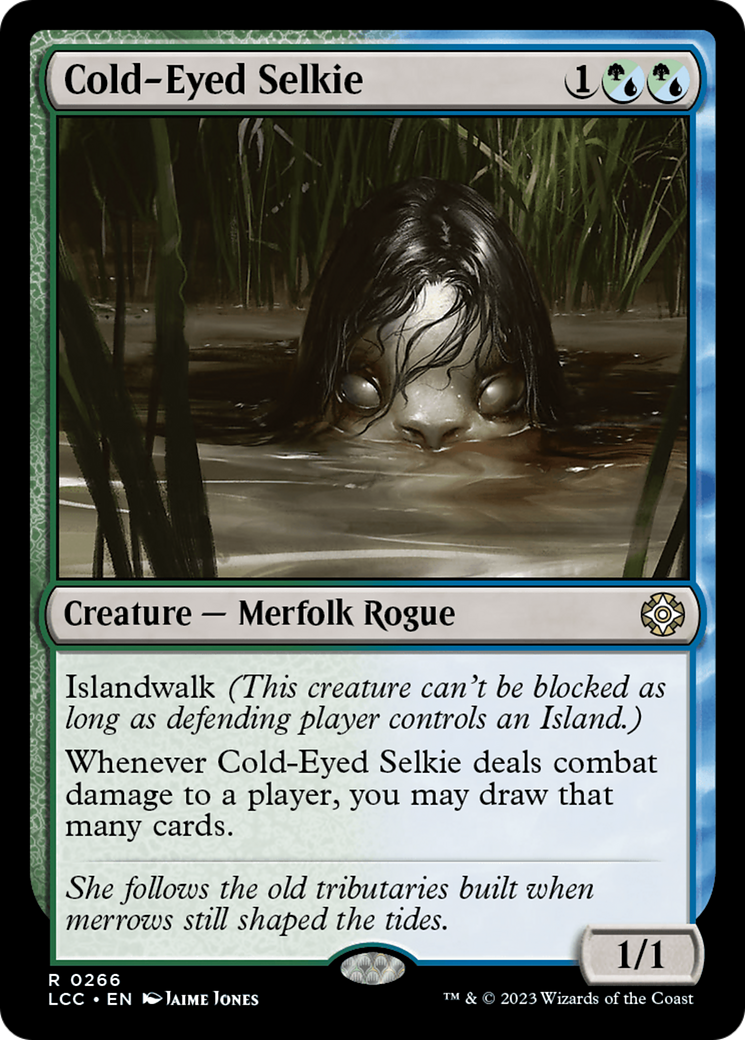 Image of Cold-Eyed Selkie [The Lost Caverns of Ixalan Commander]
