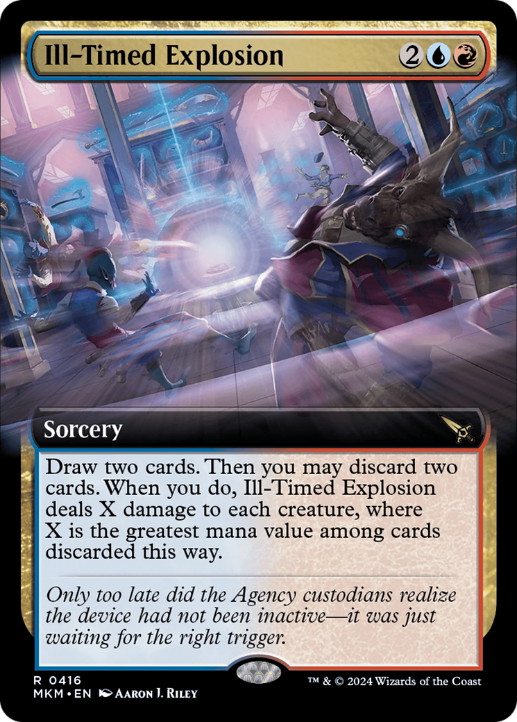 Image of Ill-Timed Explosion (Extended Art) [Murders at Karlov Manor]