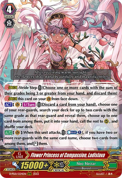 Image of Flower Princess of Compassion, Ladislava (D-PS01/024EN) [P Clan Collection 2022]
