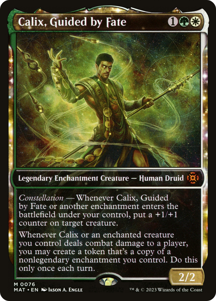 Image of Calix, Guided by Fate (Showcase) [March of the Machine: The Aftermath]