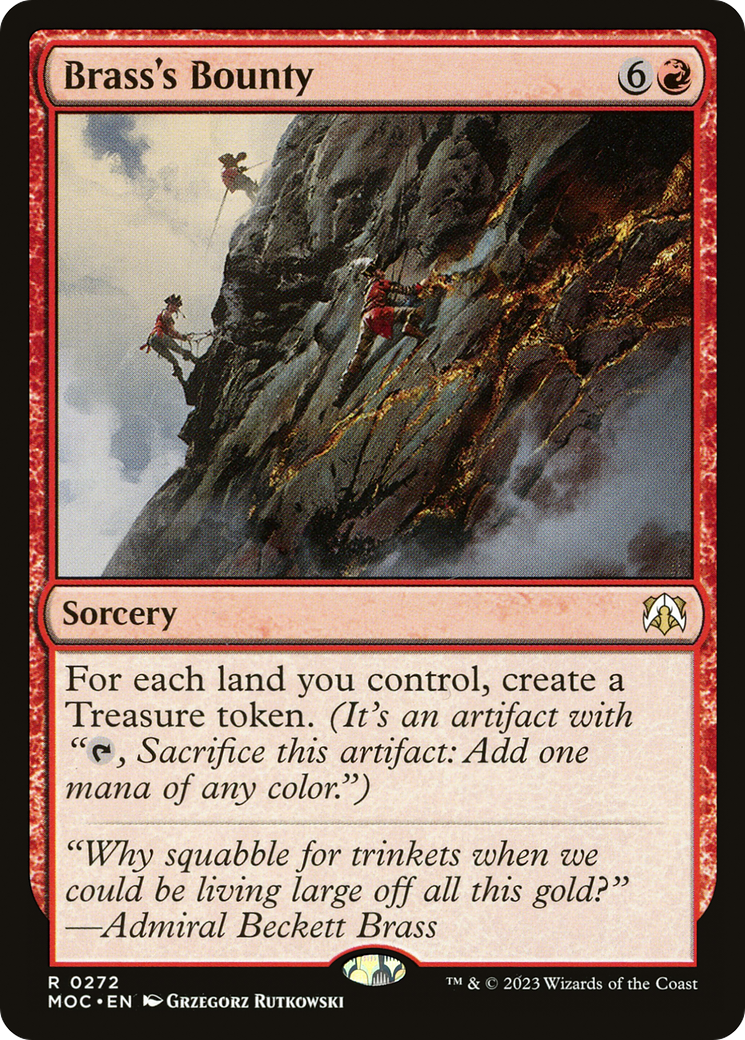Image of Brass's Bounty [March of the Machine Commander]