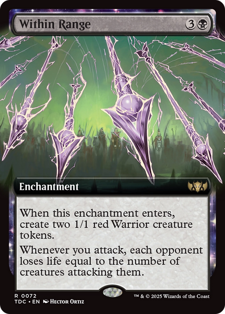 Image of Within Range (Extended Art) [Tarkir: Dragonstorm Commander]