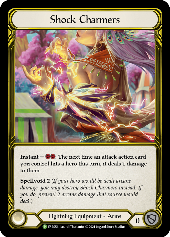 Image of Shock Charmers (Golden) [FAB054] (Promo)  Cold Foil
