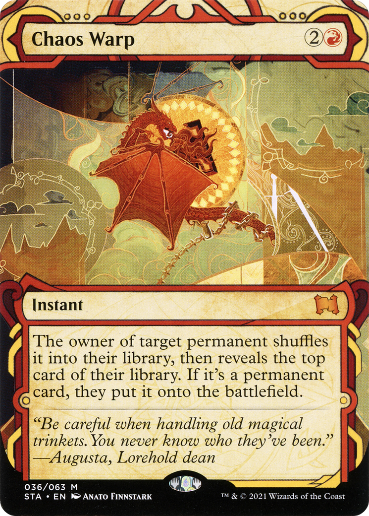 Image of Chaos Warp [Strixhaven: School of Mages Mystical Archive]