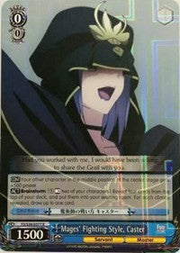 Image of Mages' Fighting Style, Caster (FS/S34-E077 R) [Fate/Stay Night [Unlimited Blade Works]]
