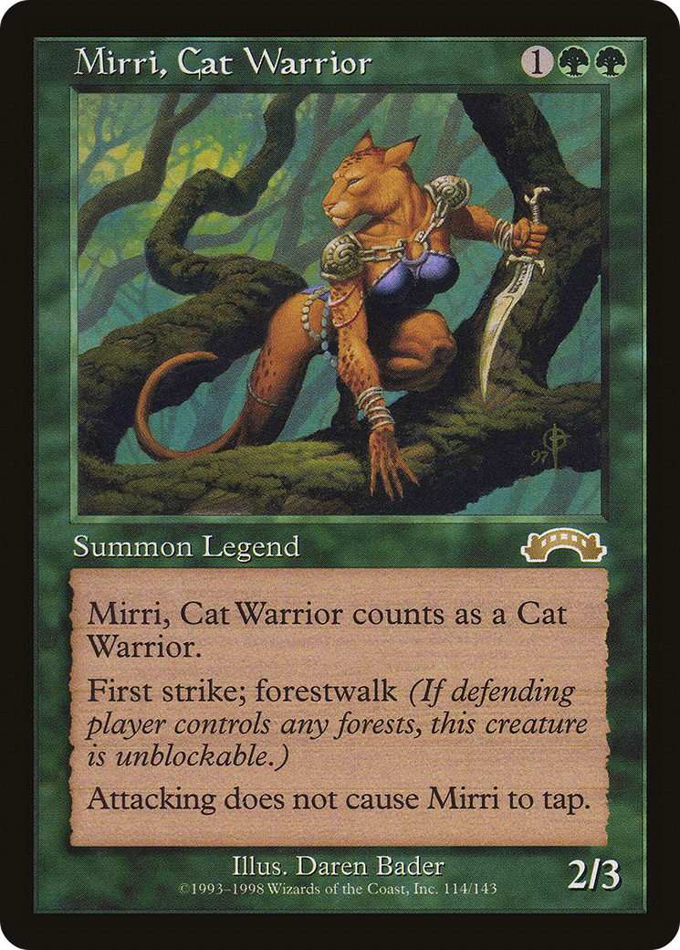 Image of Mirri, Cat Warrior [Exodus]
