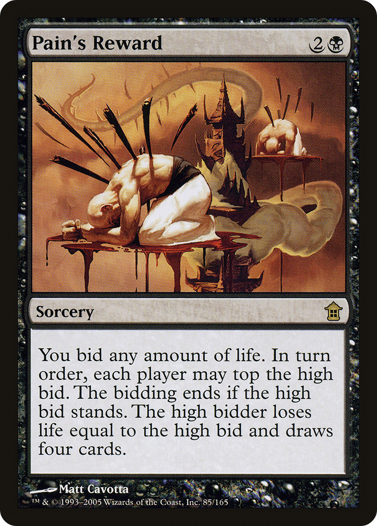 Image of Pain's Reward [Saviors of Kamigawa]