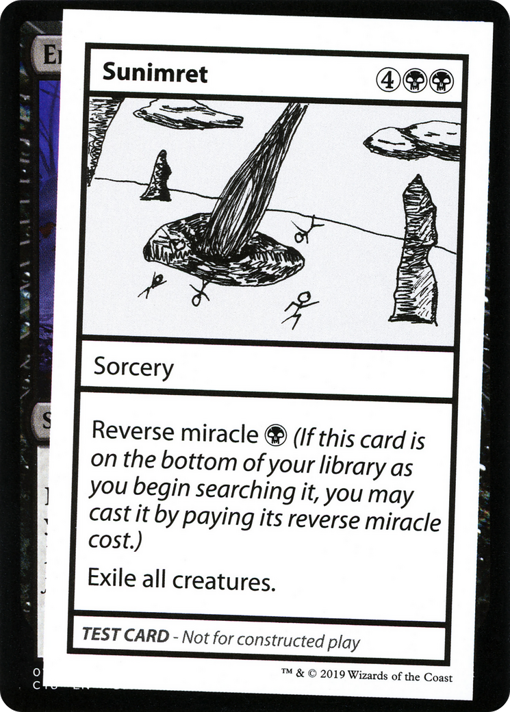 Image of Sunimret (2021 Edition) [Mystery Booster Playtest Cards]