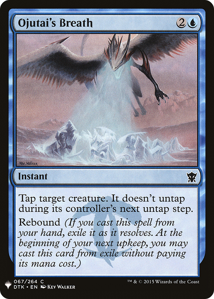Image of Ojutai's Breath [Mystery Booster]