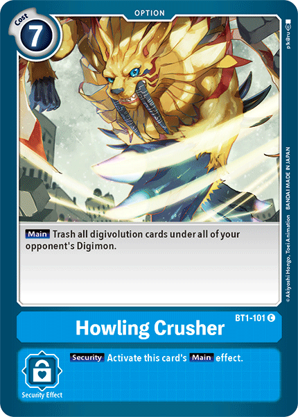 Image of Howling Crusher [BT1-101] [Release Special Booster Ver.1.5]