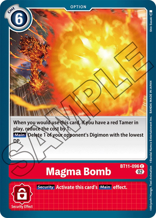 Image of Magma Bomb [BT11-096] [Dimensional Phase]