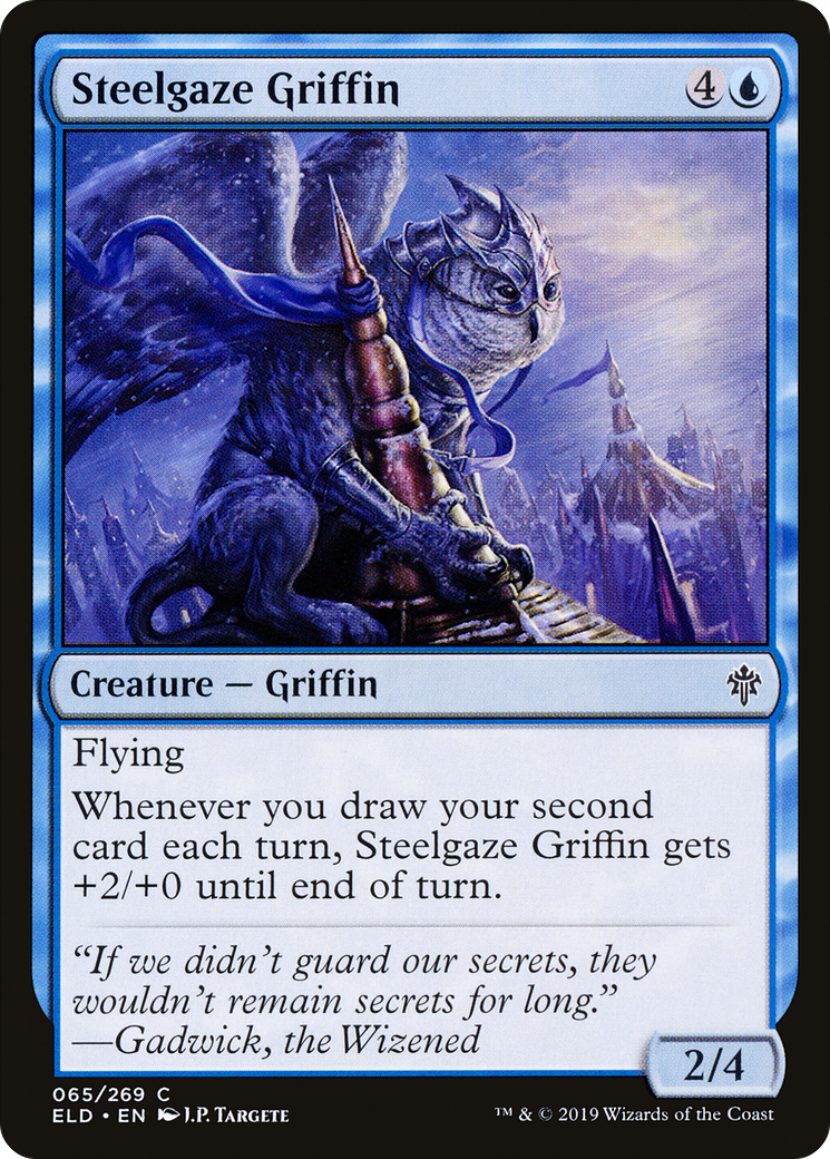 Image of Steelgaze Griffin [Throne of Eldraine]