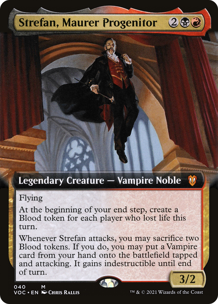 Image of Strefan, Maurer Progenitor (Extended Art) [Innistrad: Crimson Vow Commander]