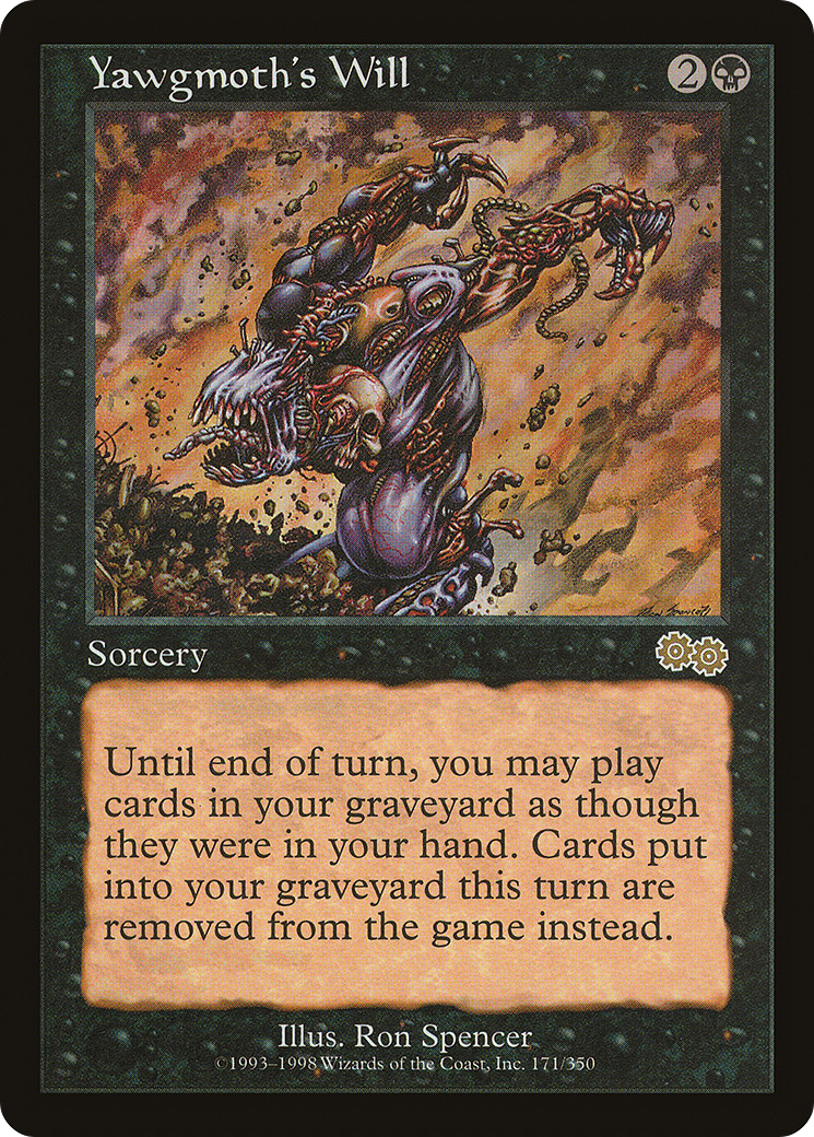 Image of Yawgmoth's Will [Urza's Saga]