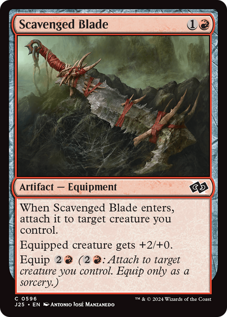 Image of Scavenged Blade [Foundations Jumpstart]