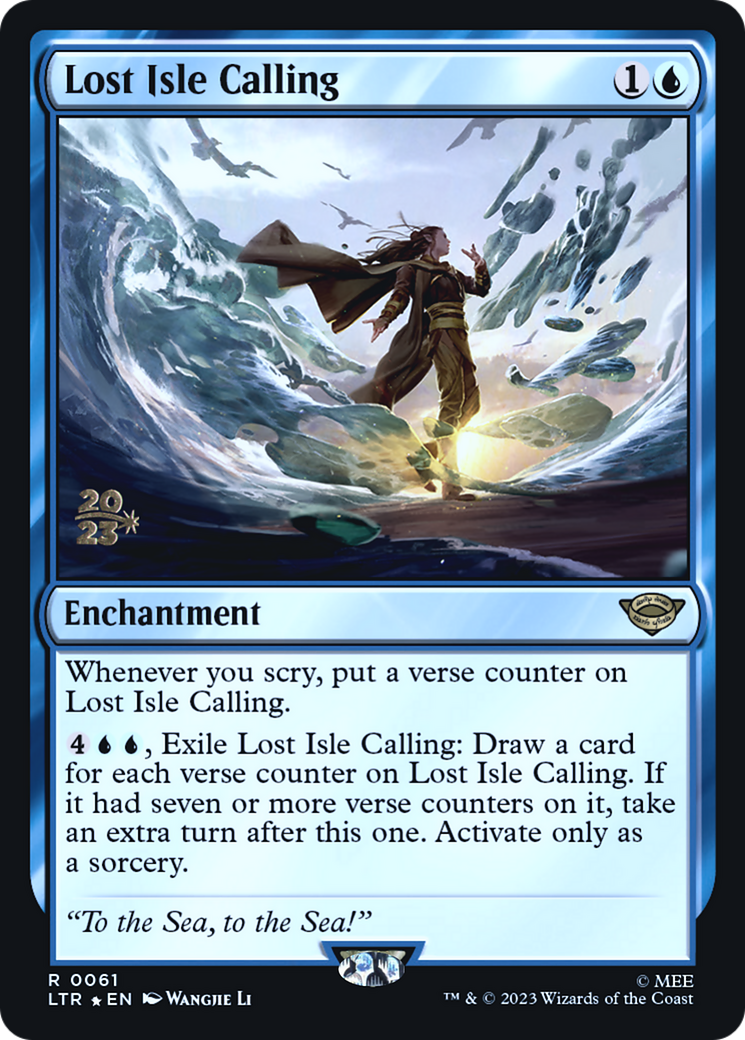 Image of Lost Isle Calling [The Lord of the Rings: Tales of Middle-Earth Prerelease Promos]