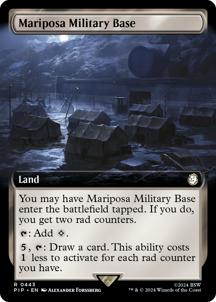Image of Mariposa Military Base (Extended Art) [Fallout]