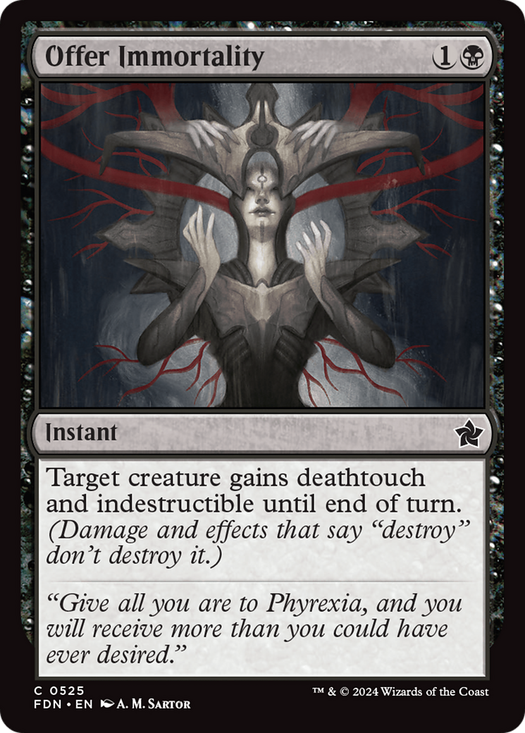 Image of Offer Immortality [Foundations]