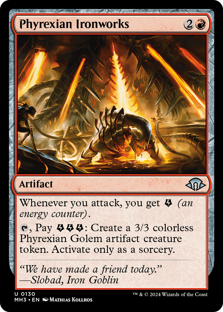 Image of Phyrexian Ironworks [Modern Horizons 3]
