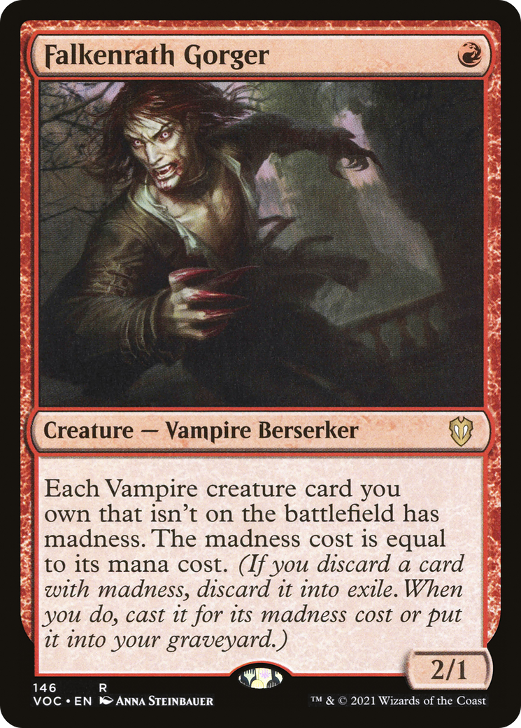 Image of Falkenrath Gorger [Innistrad: Crimson Vow Commander]