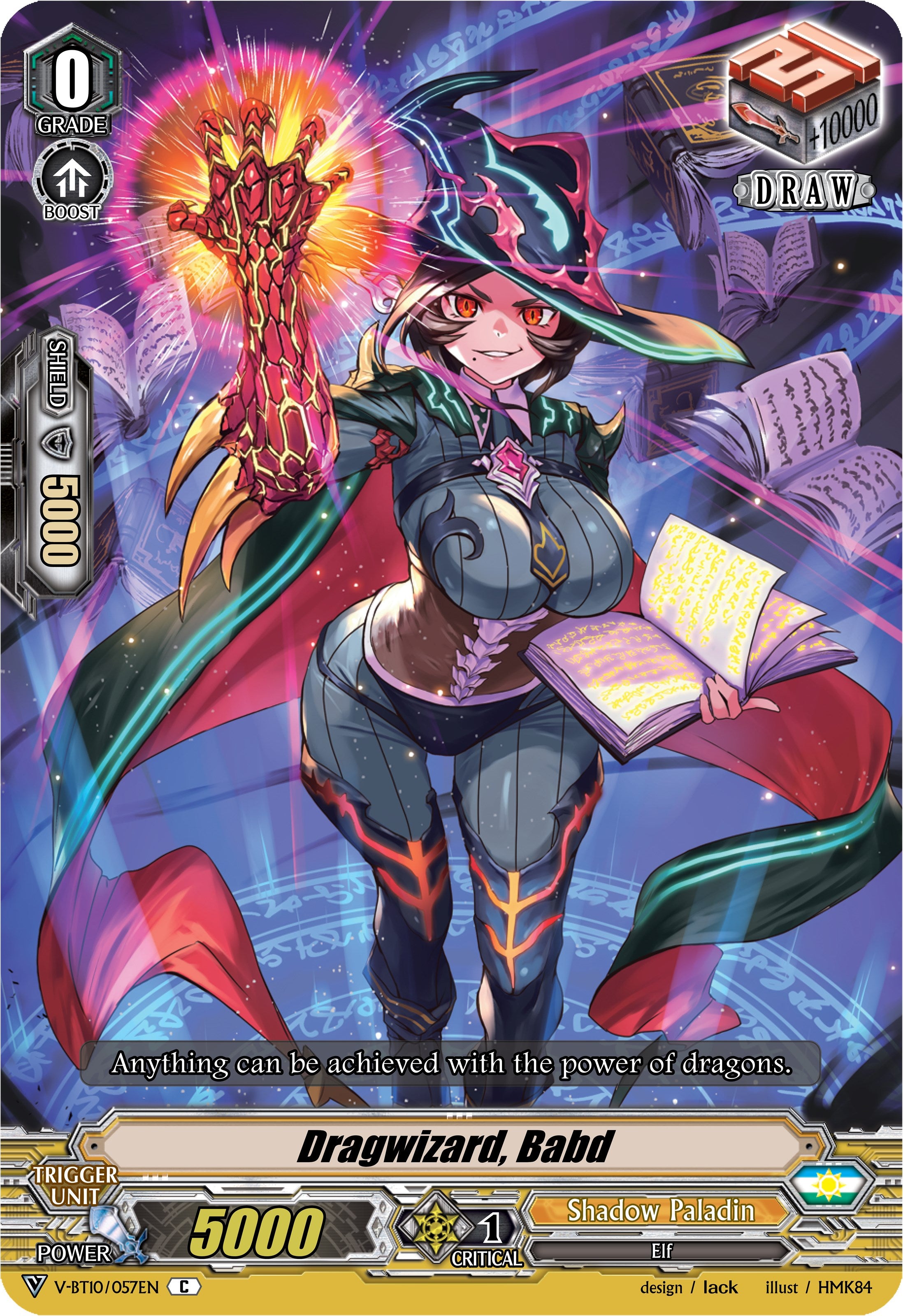 Image of Dragwizard, Babd (V-BT10/057EN) [Phantom Dragon Aeon]