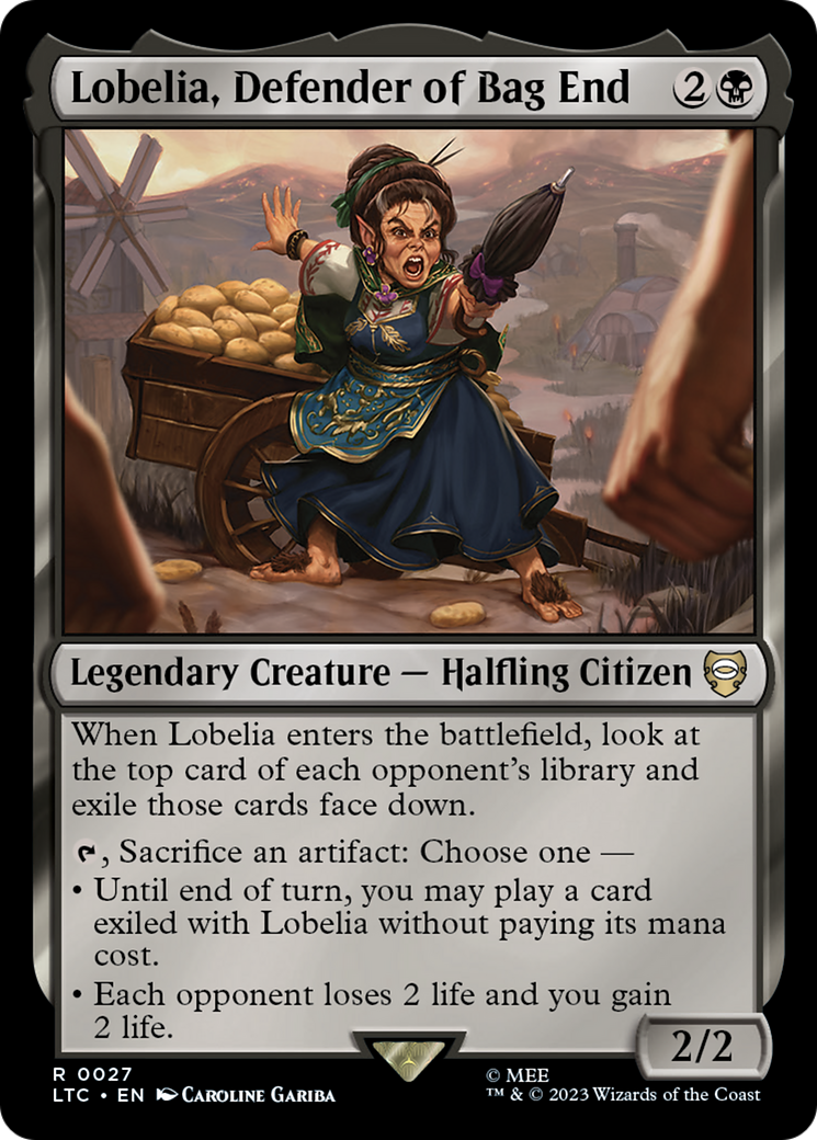 Image of Lobelia, Defender of Bag End [The Lord of the Rings: Tales of Middle-Earth Commander]