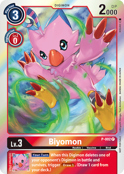 Image of Biyomon [P-002] [Promotional Cards]