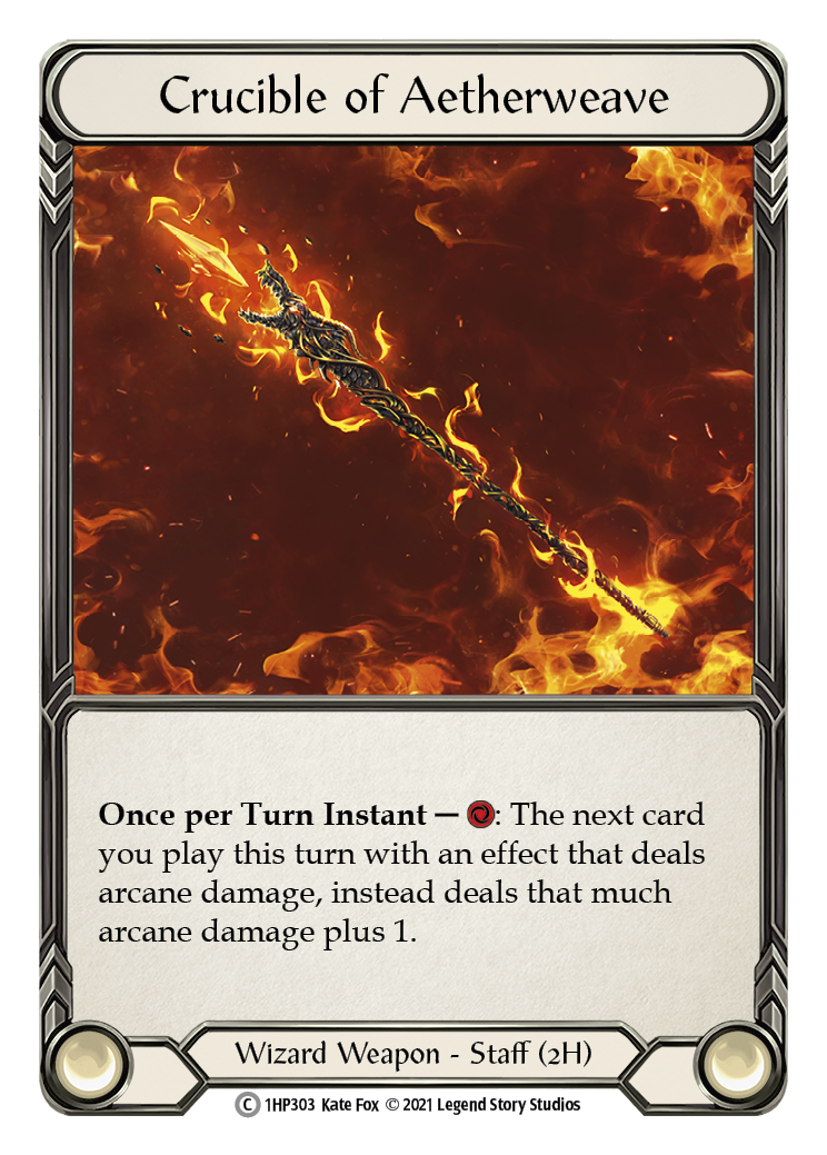 Image of Crucible of Aetherweave [1HP303] (History Pack 1)