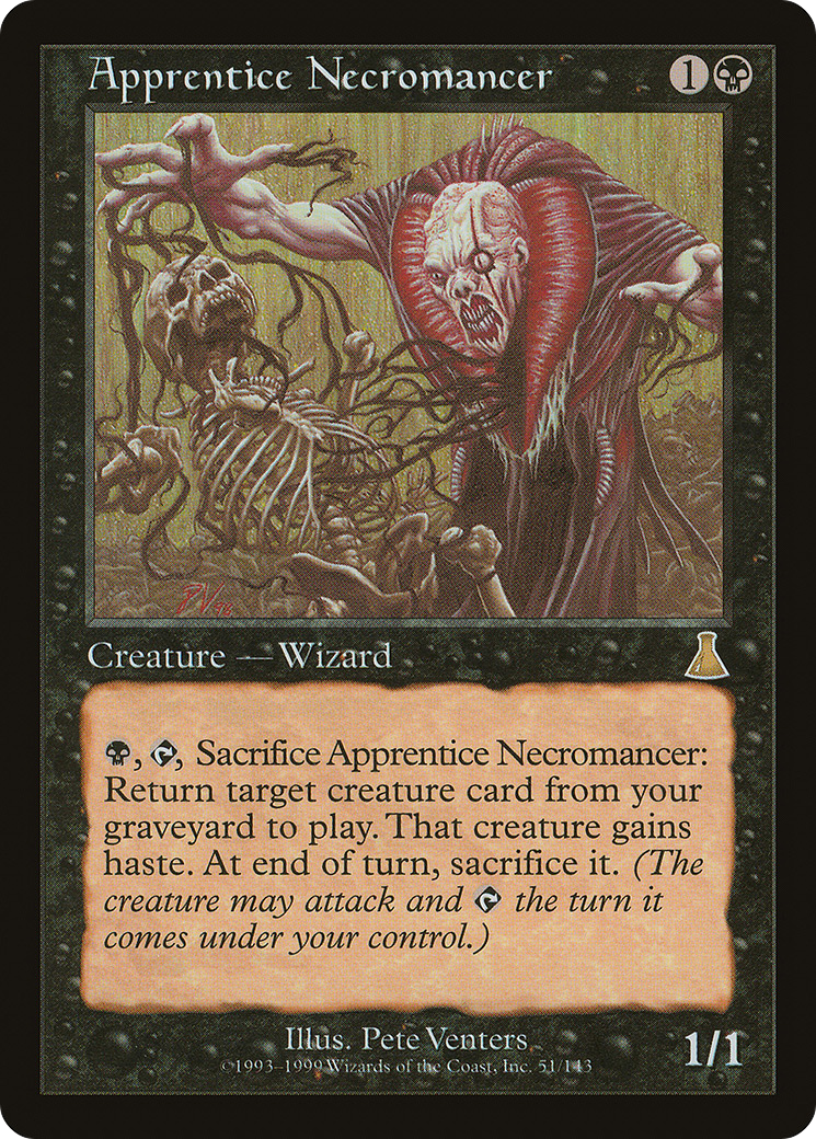 Image of Apprentice Necromancer [Urza's Destiny]