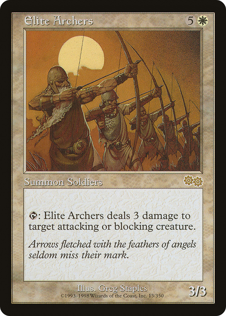 Image of Elite Archers [Urza's Saga]