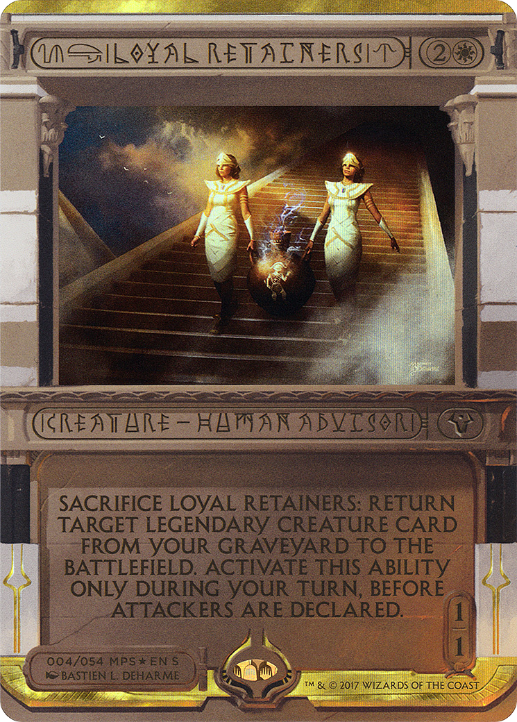 Image of Loyal Retainers (Invocation) [Amonkhet Invocations]
