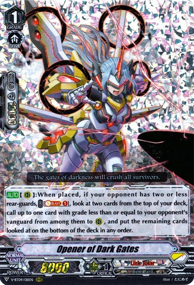 Image of Opener of Dark Gates (V-BT04/011EN) [Vilest! Deletor]